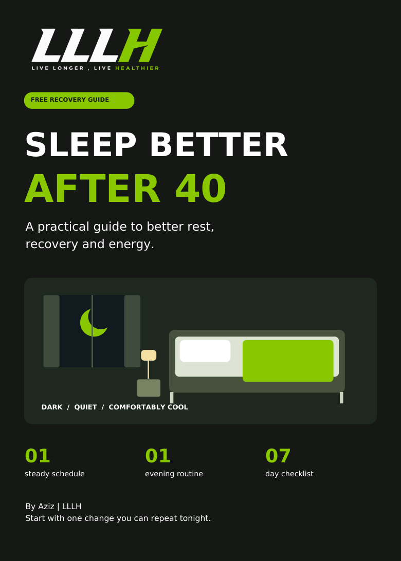 Sleep Better After 40 cover